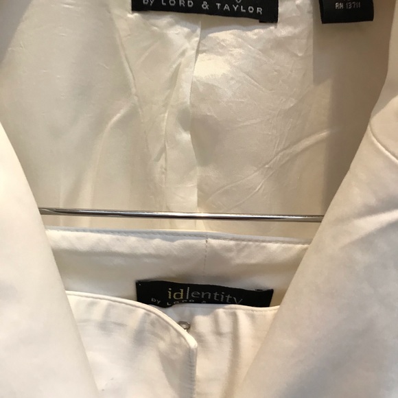 Lord and Taylor white suit - Picture 2 of 8